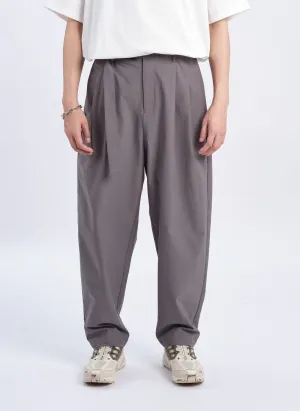 Cotton Touch Solotex Wide Tapered Pants (P-12) british retro
