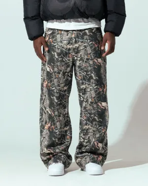 Loiter Hunter Camo Pants Camo Tagless Design Creative Look Work Ready Lightweight