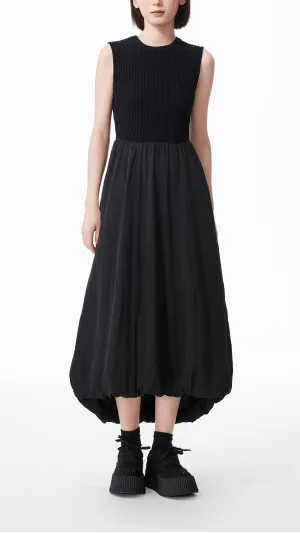 Balloon Shape Dress Lightweight insulation Noble Grace