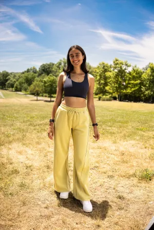 WaterRepellentCoating Layering Comfort [EASYLUXE] Unwind Pants - Lime