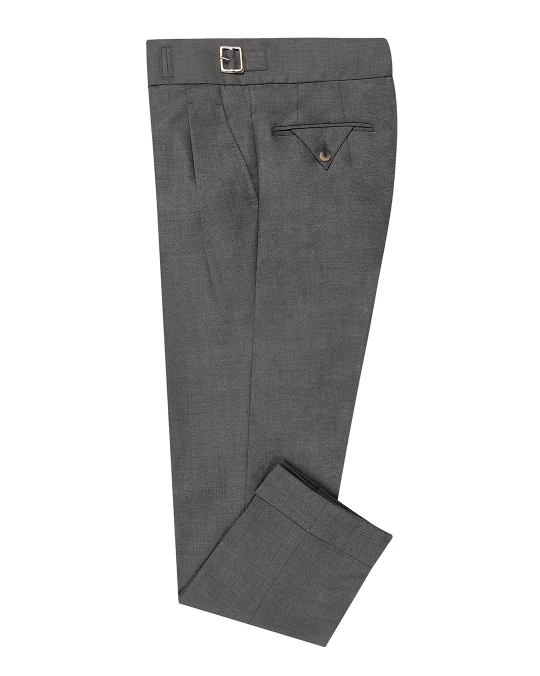 VBC 100% Wool: Grey Twill Relaxed Fashion