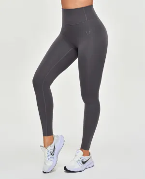 Breeze Feel Seamless Scrunch Butt Leggings - Gray