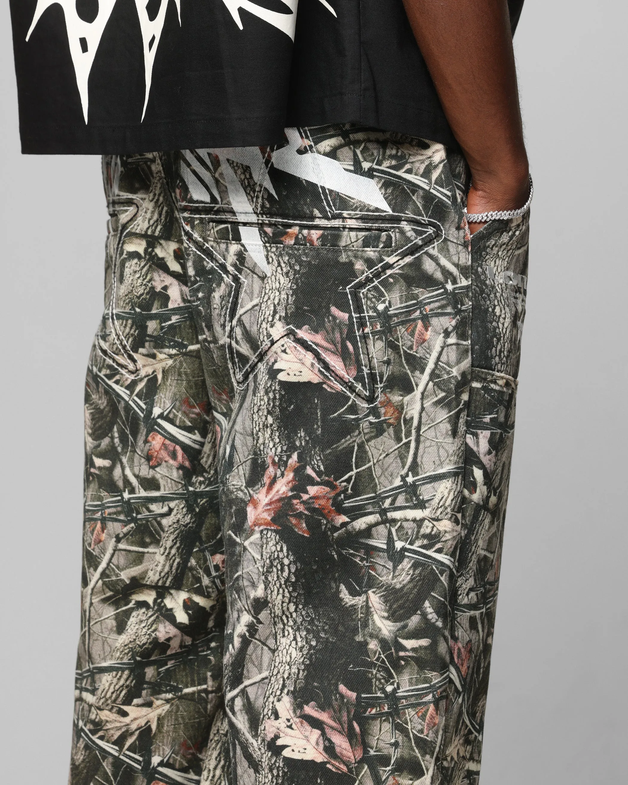 Loiter Unit Hunter Pants Real Tree Camo School Fit Basic Piece