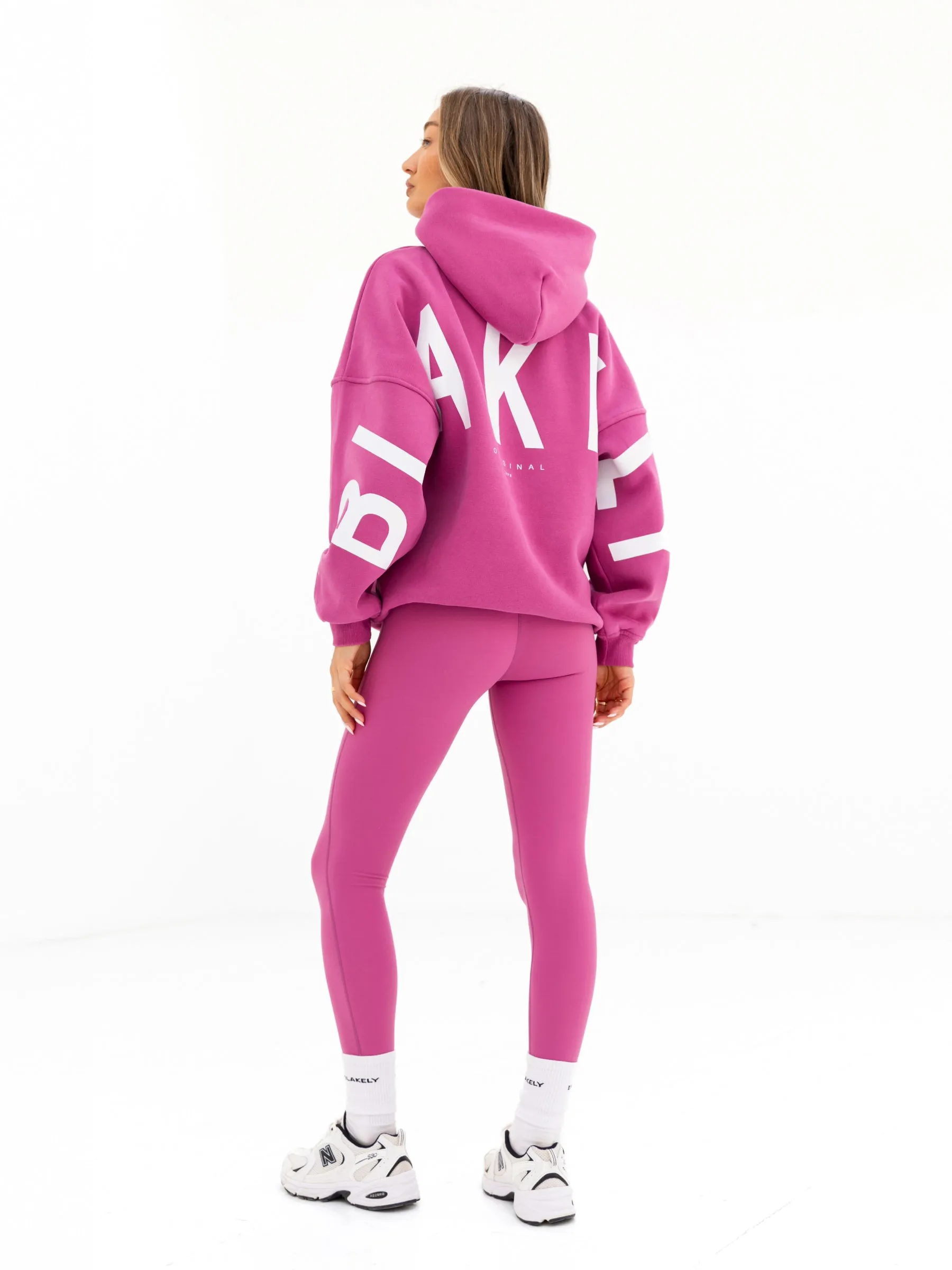 Isabel Oversized Hoodie - Pink Urban Spirit Signature Piece