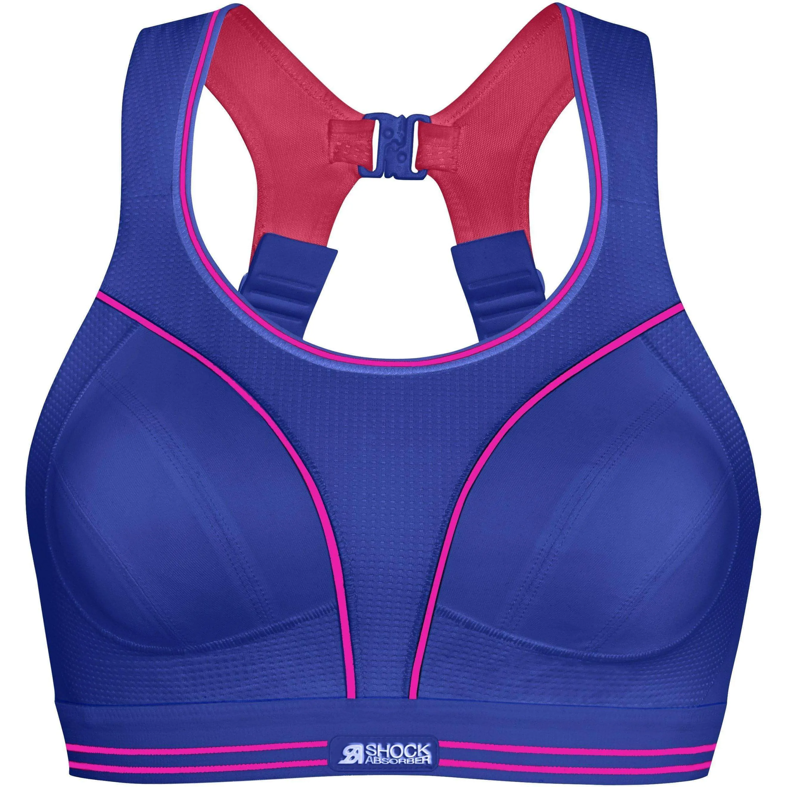 Smooth Design Shock Absorber Ultimate Run Womens Sports Bra - Blue