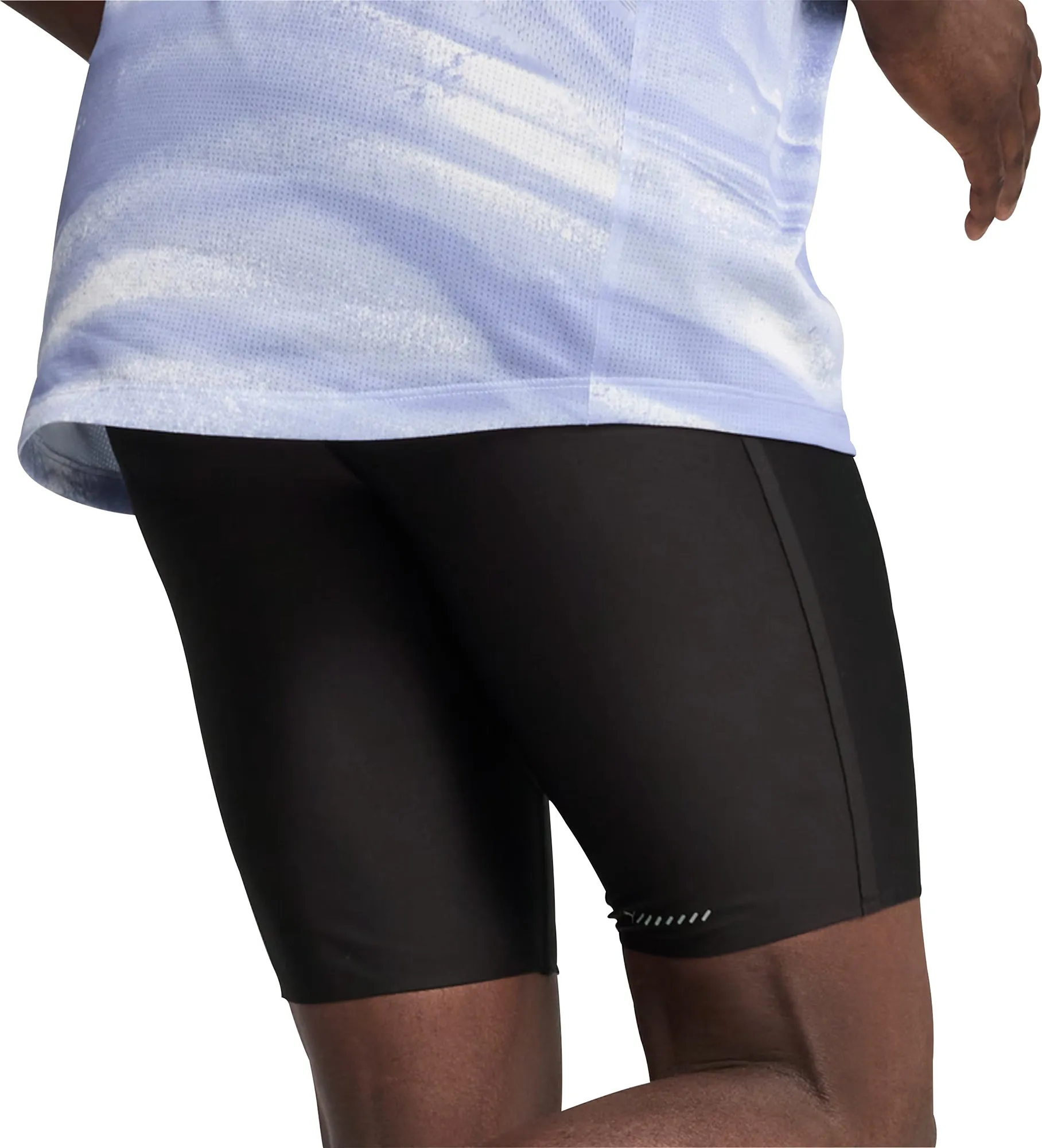 Sandals Puma Raceday UltraForm 9 Inch Mens Short Running Tights - Black