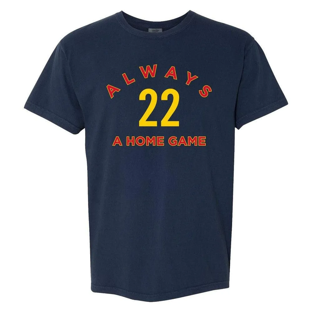 LayeredSleeveConstruction Always a Home Game Tee