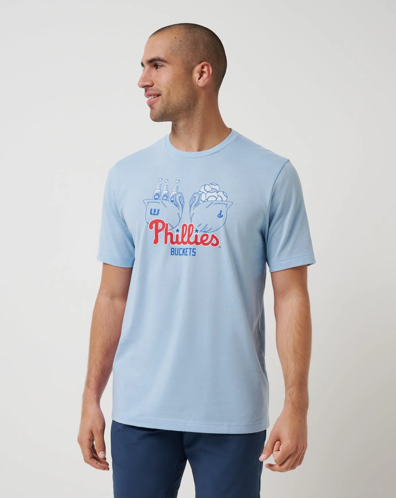 Philadelphia Phillies Strike Two Tee Simple Yet Elegant