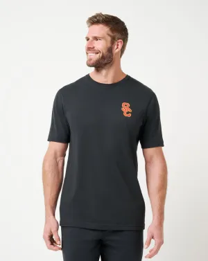 Layered Sleeve Holiday Comfort Style USC Friendly Rivalry Tee