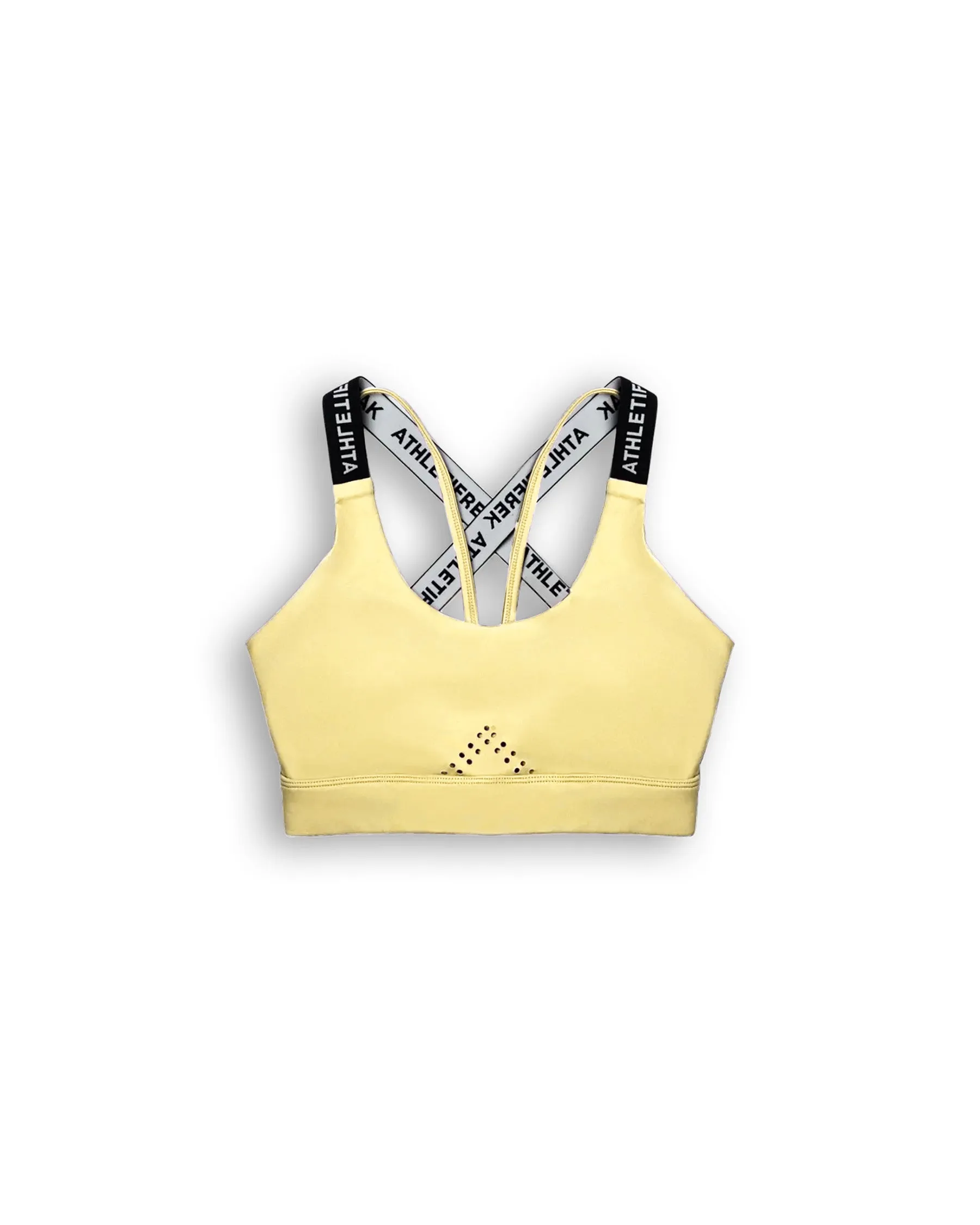 Non-Slip Support Non Irritating Seams [CORE] Pace Sportsbra - Pannacotta