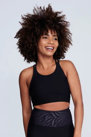 Dance costume All-Day Fit Commerce Ignite Sports Bra in Black