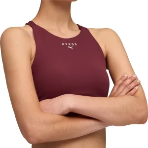 Puma X HYROX Shape Luxe High Neck Womens Sports Bra - Red Solo exercisers