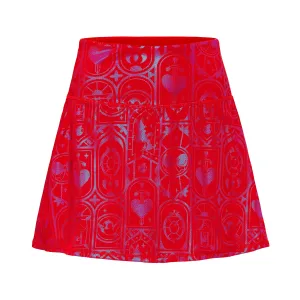 Fairest Heart Princess Athletic Skort Mesh-Detail