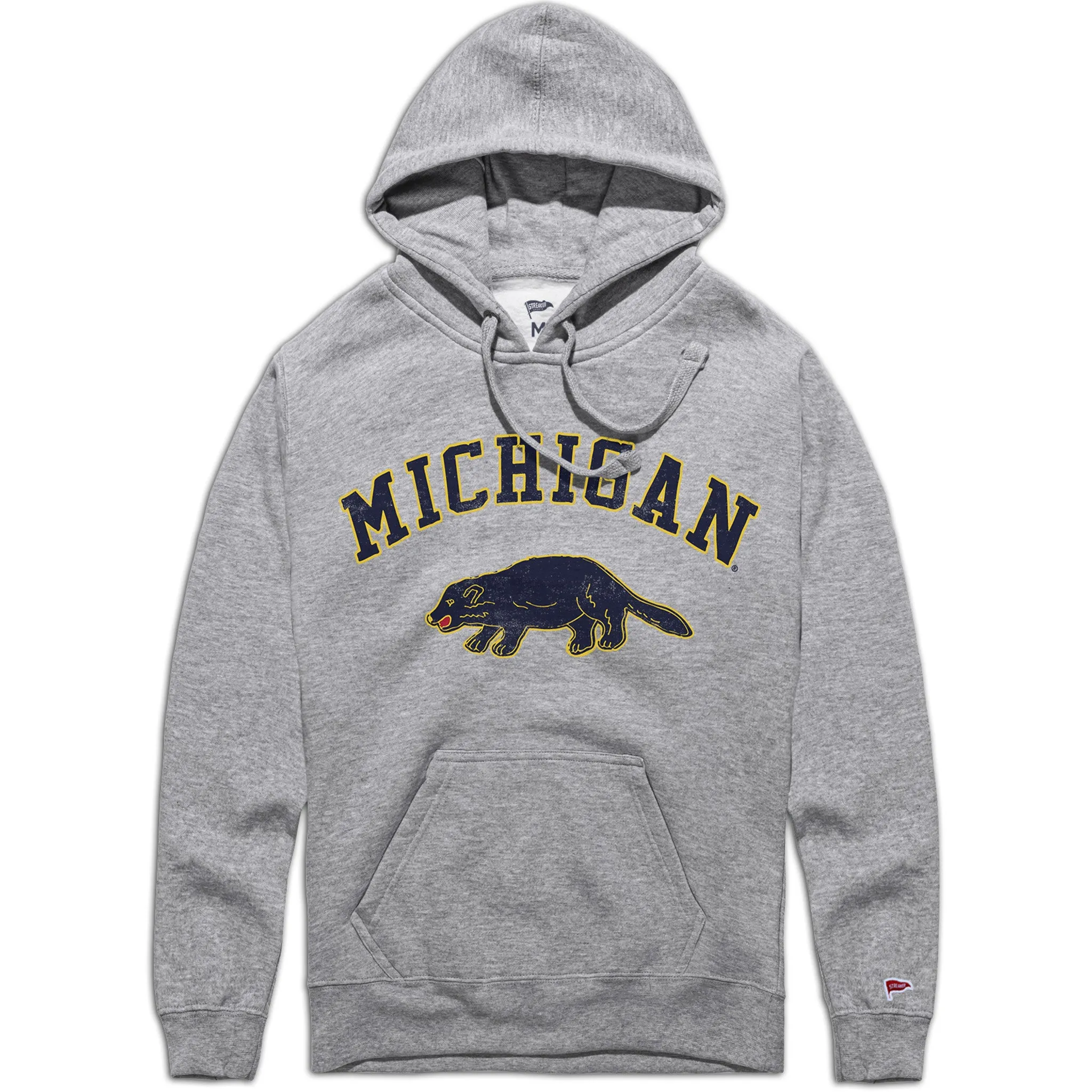 Michigan Vintage 1948 Hockey Hoodie Four Way Stretch