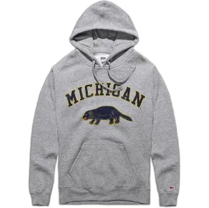 Monochrome Palette Michigan Vintage 1948 Hockey Hoodie