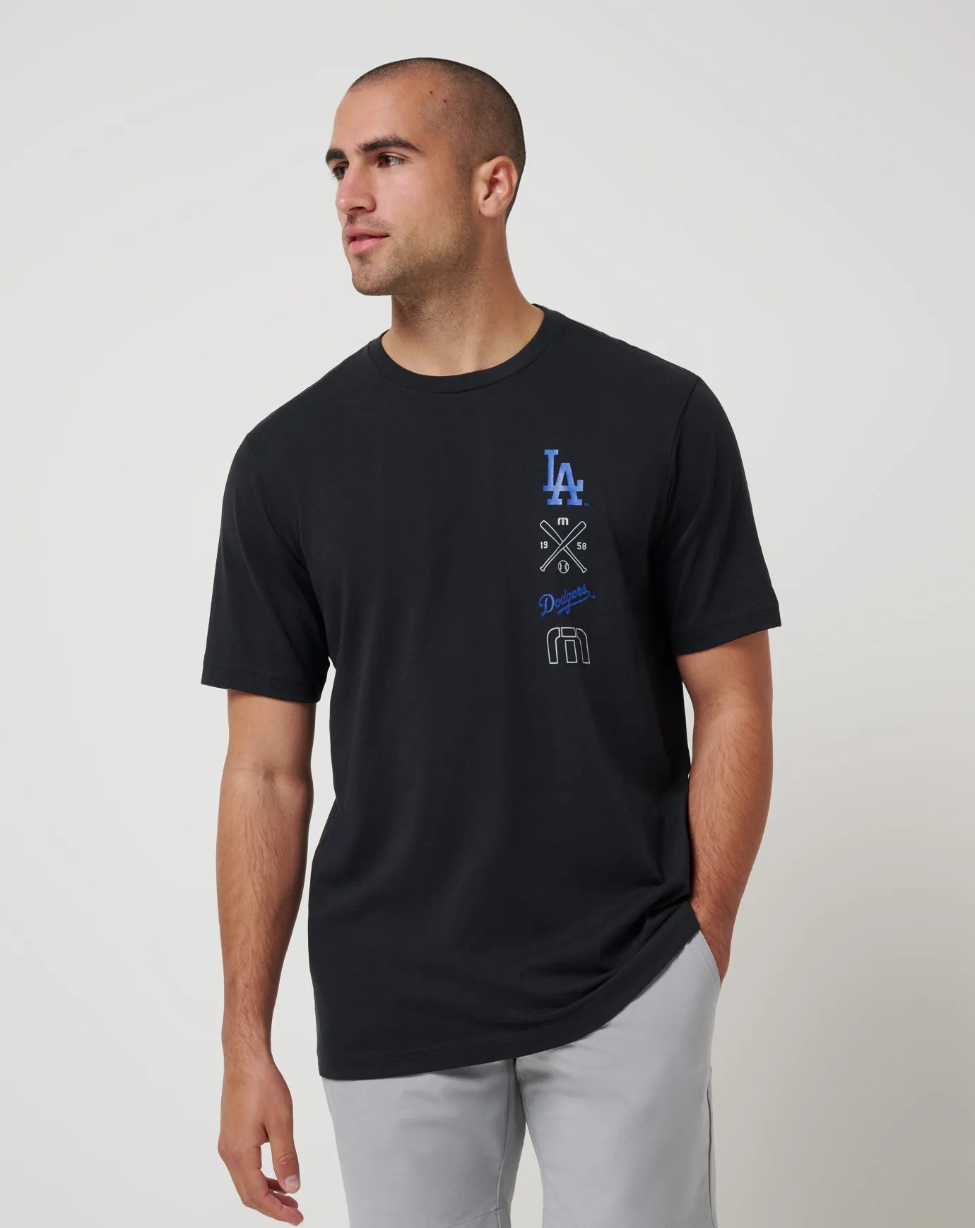 hiking clothes Light Fit Los Angeles Dodgers Sunset Slam 2.0 Tee
