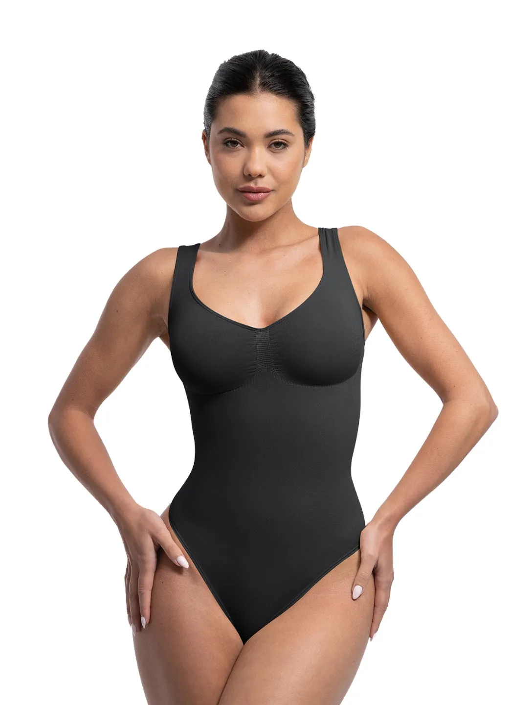 Minimal Loose Seamless Sculpt Thong Bodysuit