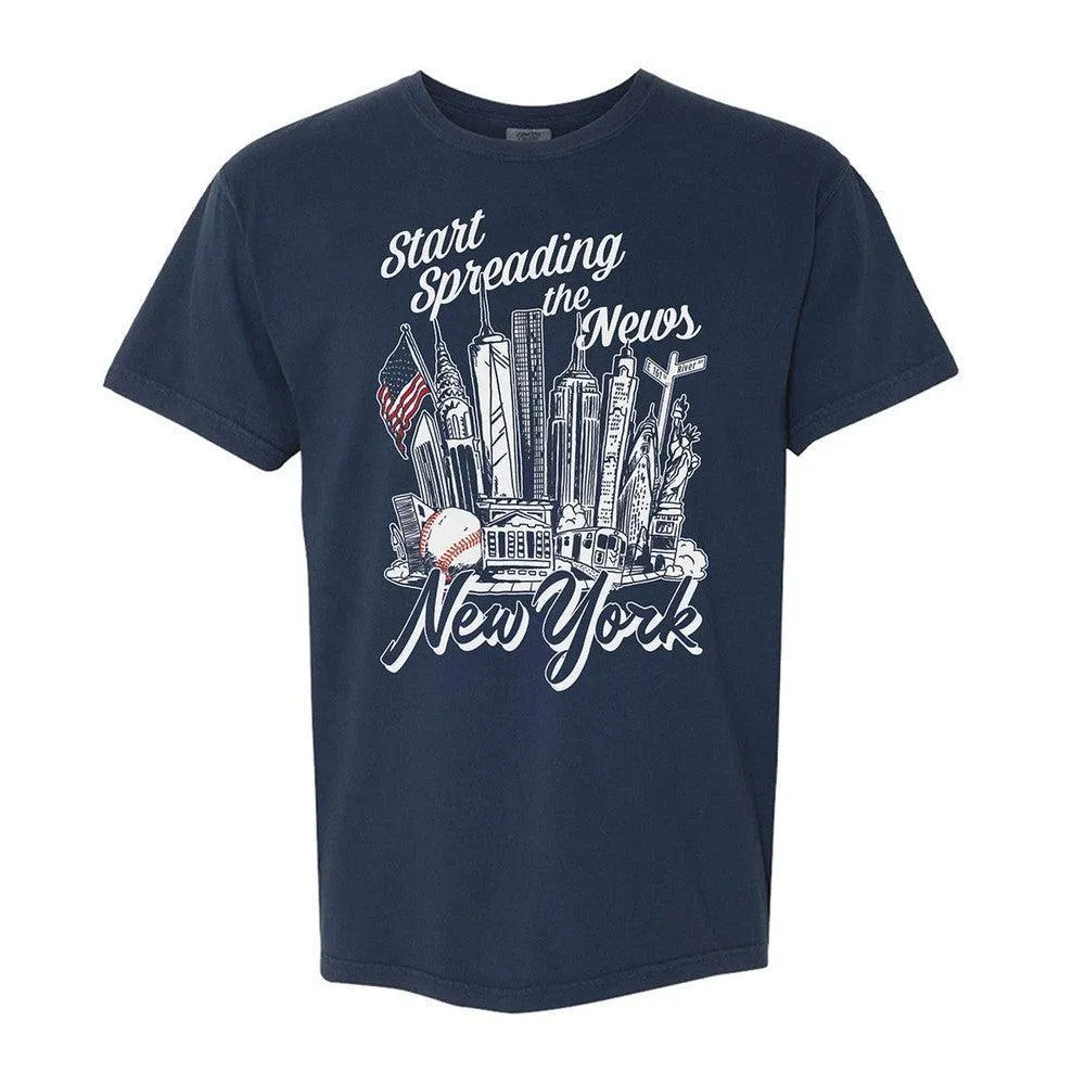 Basic Layering Versatile Wear Start Spreading The News Tee