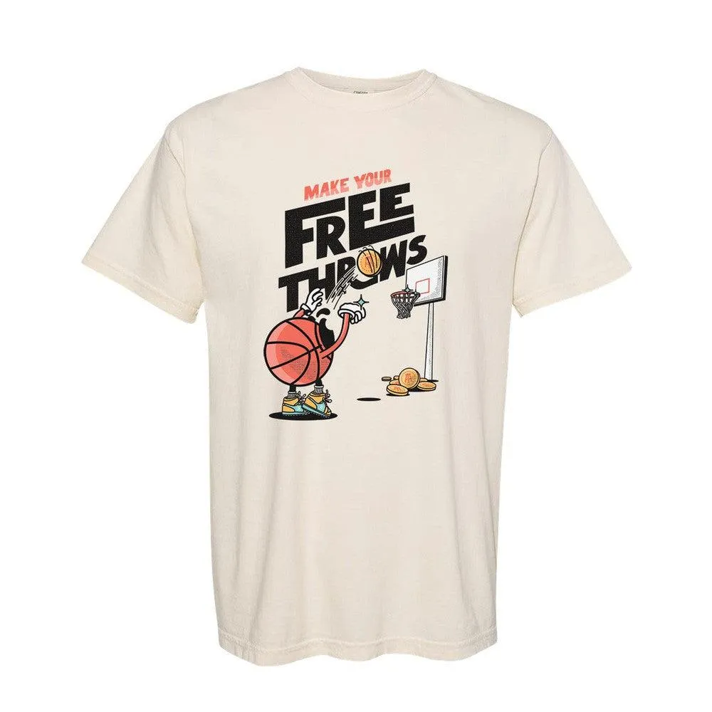 Chic Vibes Make Your Free Throws Graphic Tee