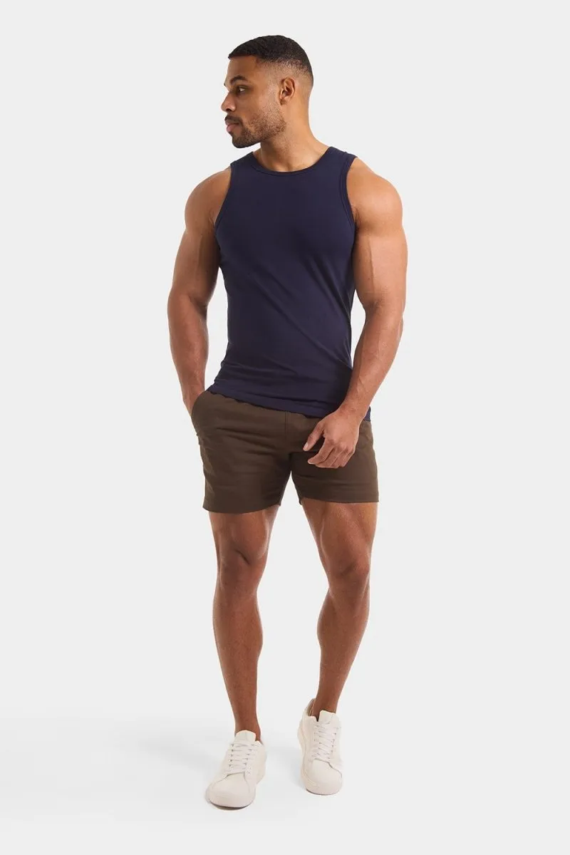 Athletic Fit Tank Top in True Navy Fresh Outfit Style