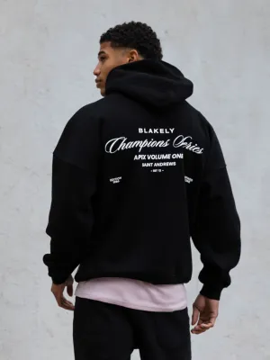 Champions Relaxed Hoodie - Black Style Feel Surfing wear