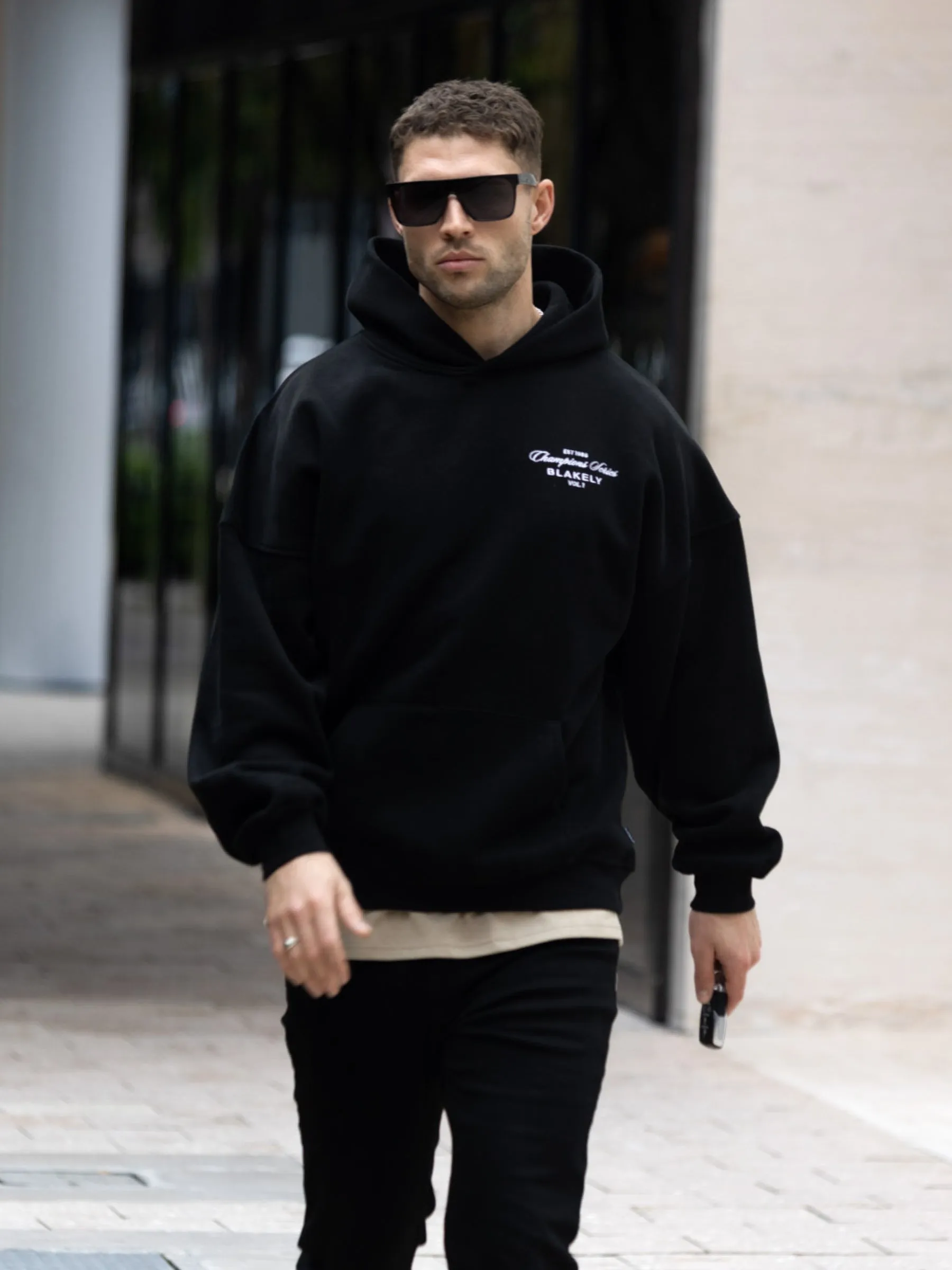 Wellness wear Champions Relaxed Hoodie - Black
