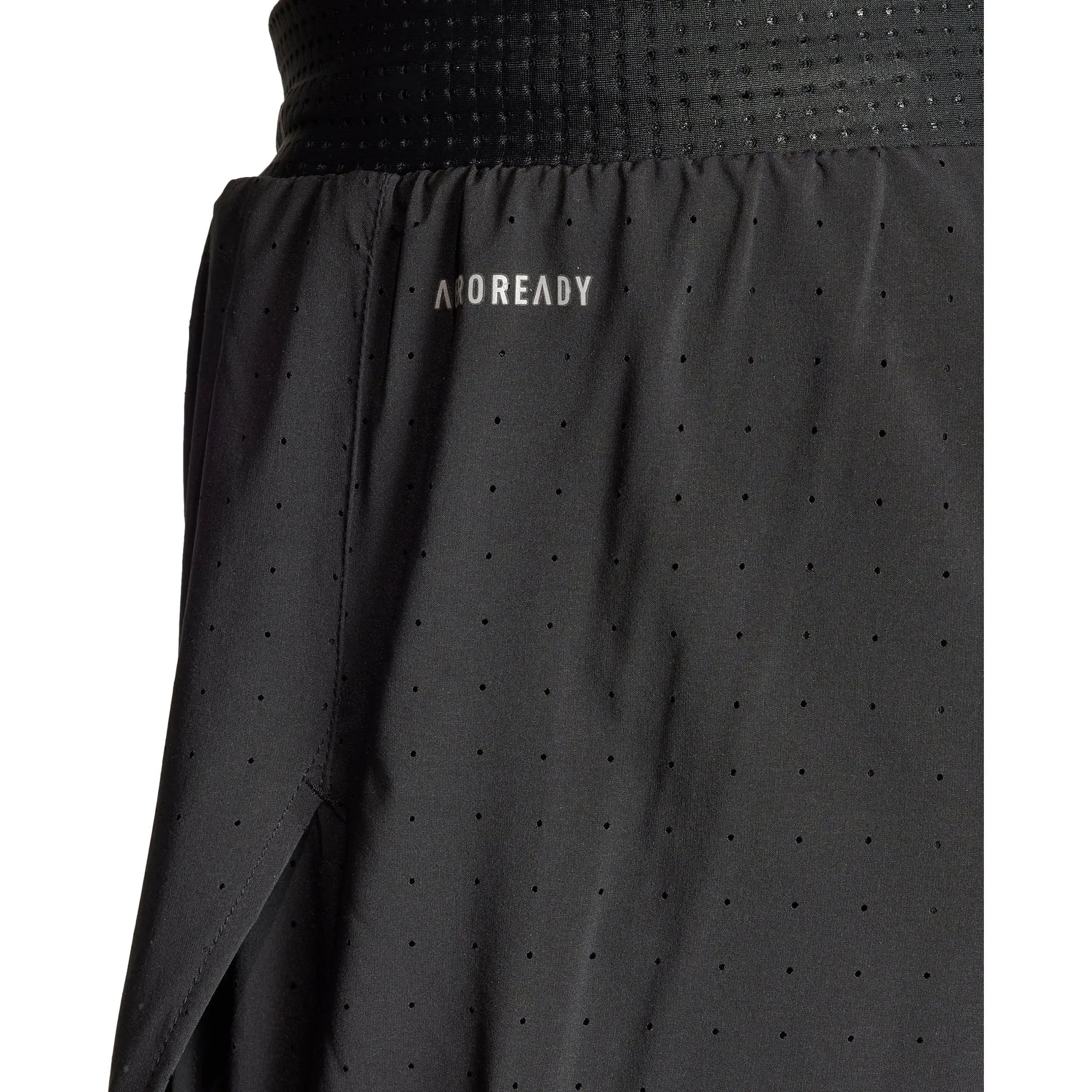 adidas Adizero Mens Split Running Shorts - Black Stylish Fit
