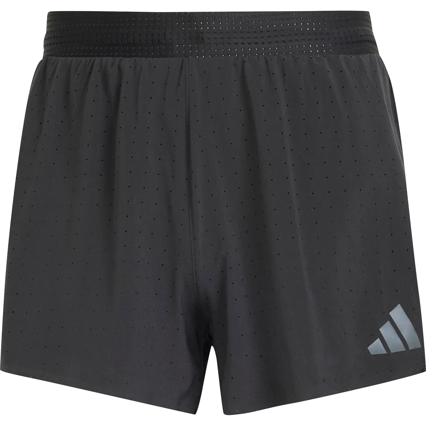 Unisex style adidas Adizero Mens Split Running Shorts - Black