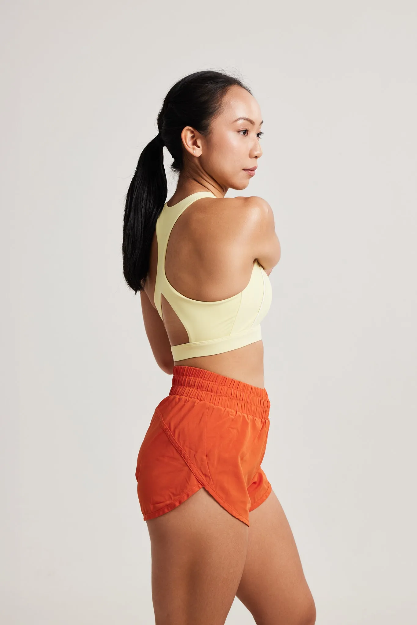 Comfortable Coverage Contour High Neck Bra in Early Bird