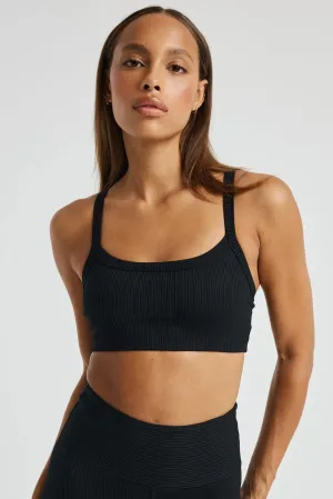 Versatile Comfort Ribbed Bralette 2.0