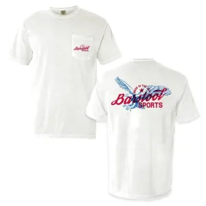 Barstool Sports Eagle Pocket Tee HeatResistantMaterial High-Quality Cotton