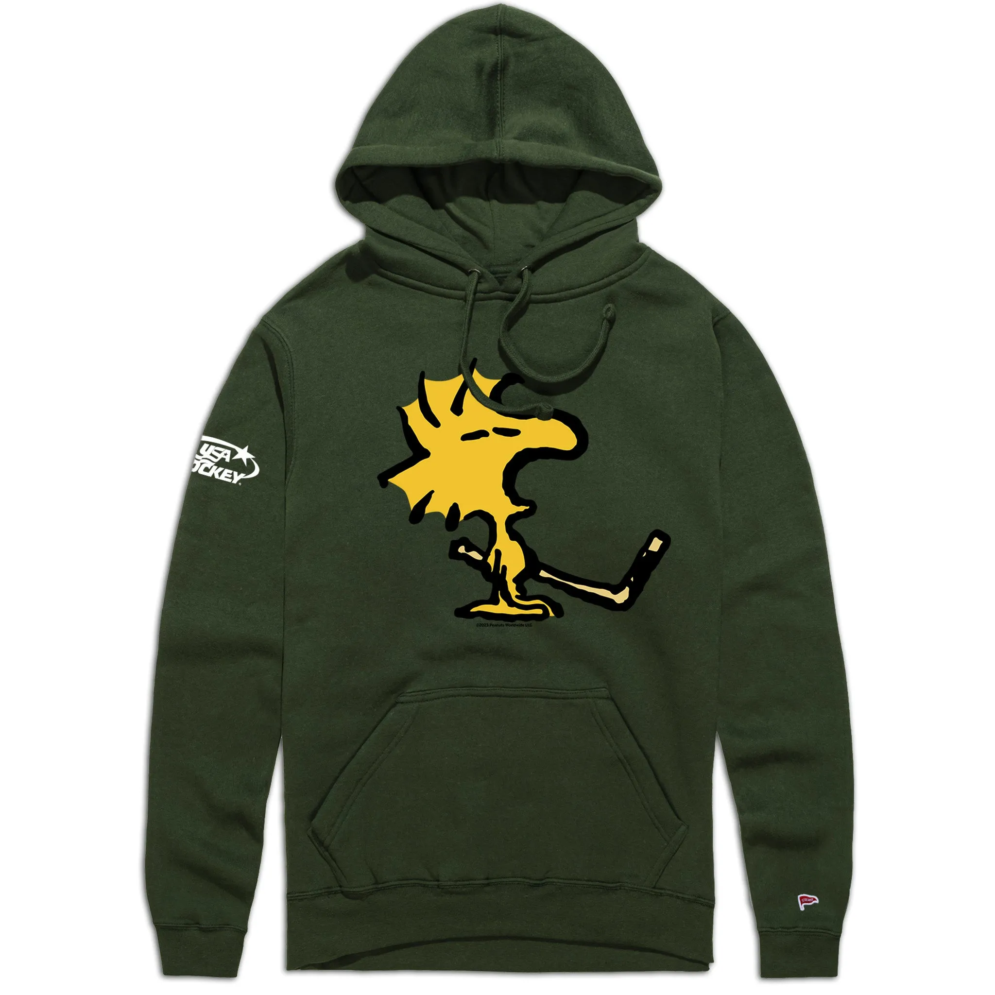 Peanuts x USA Hockey Woodstock Hoodie Springbok like Water Resistant