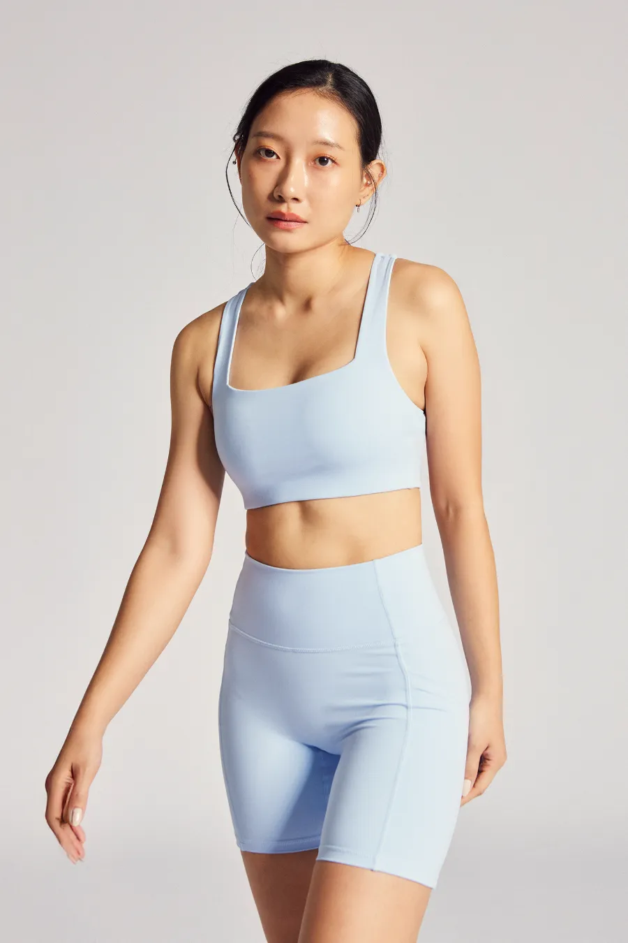 Non-Slip Grip Boxy Bra in Fresh