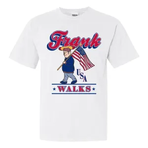 Frank Walks USA Tee Geometric Pattern