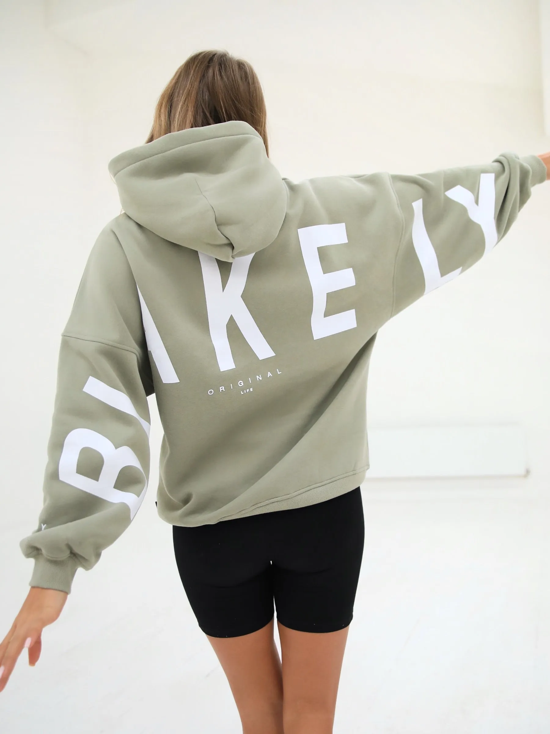 Outdoor Apparel Isabel Oversized Hoodie - Olive