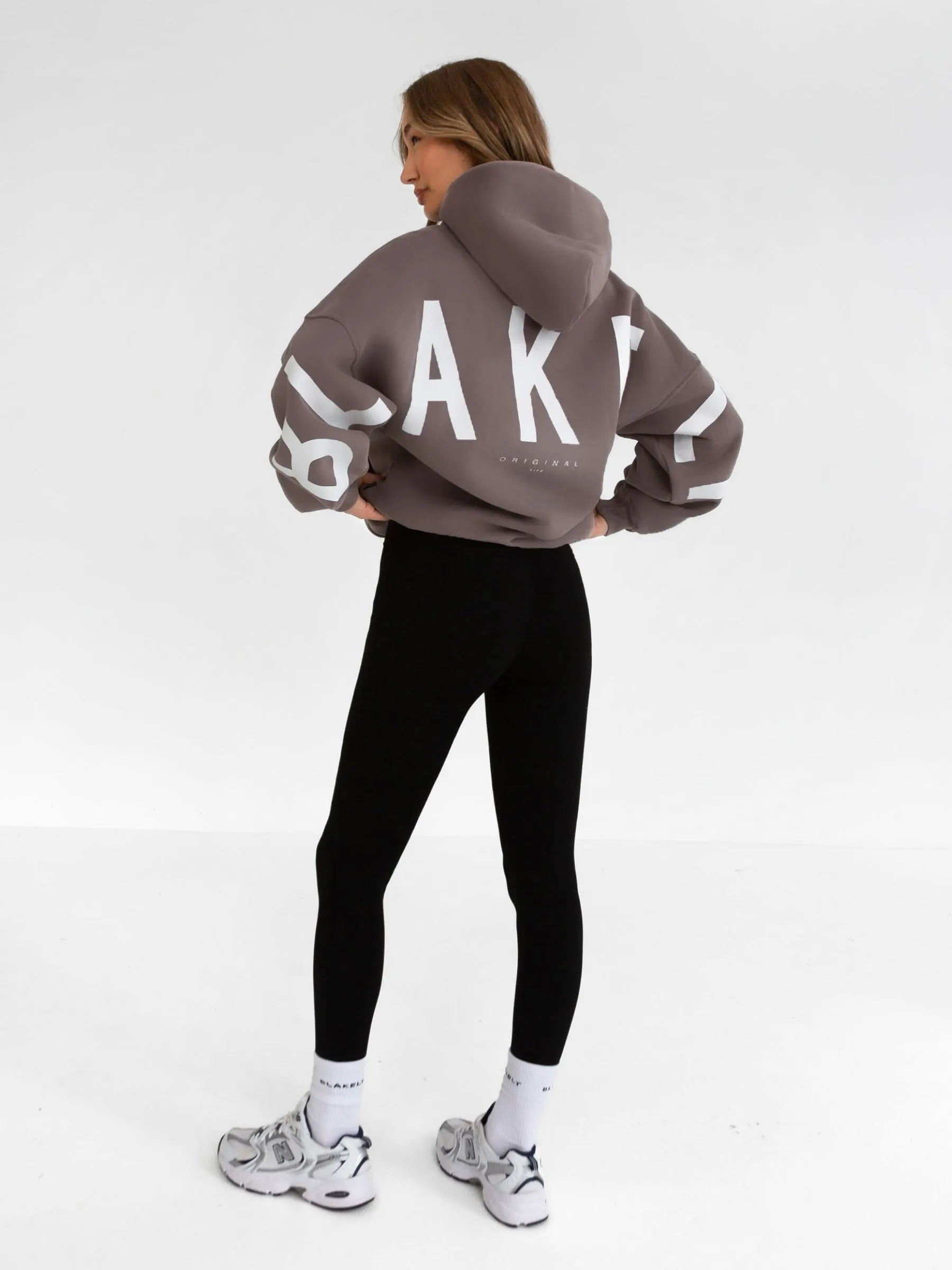 Hiking Appropriate Isabel Oversized Hoodie - Pink Taupe