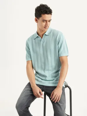Men's Redloop Striped Slim Fit Polo T-shirt Comfort Fit Urban Style