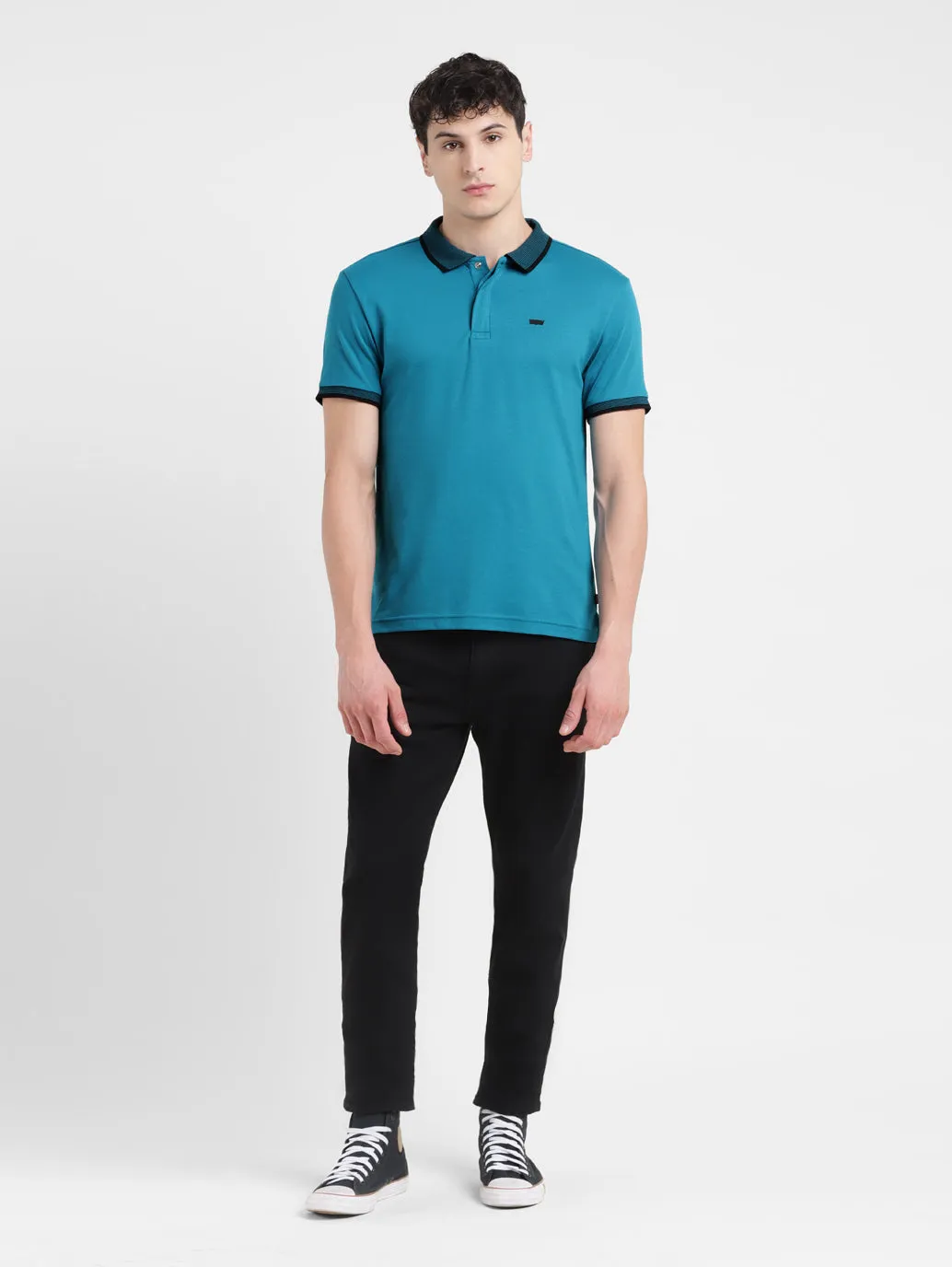Club Event Men's Solid Polo T-shirt