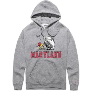 Suburban style City Smart Peanuts x Maryland Woodstock Football Hoodie