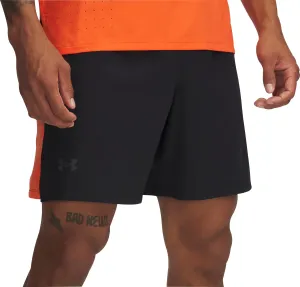 Under Armour Launch Elite 7 Inch Mens Running Shorts - Black Secure Closure System