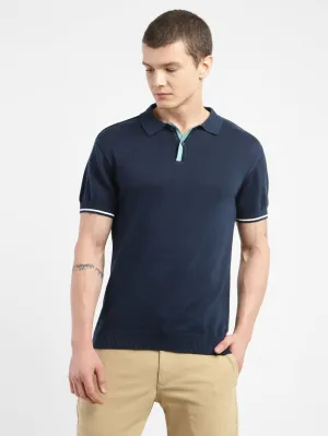 Men's Solid Polo T-shirt Club Style
