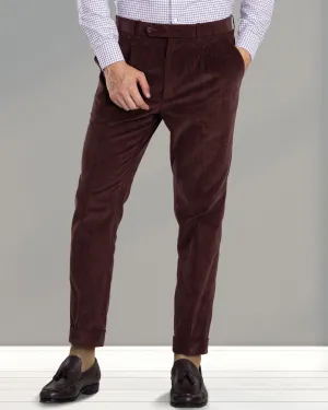 UVProtectionCoating Brown 14 Wale Corduroy