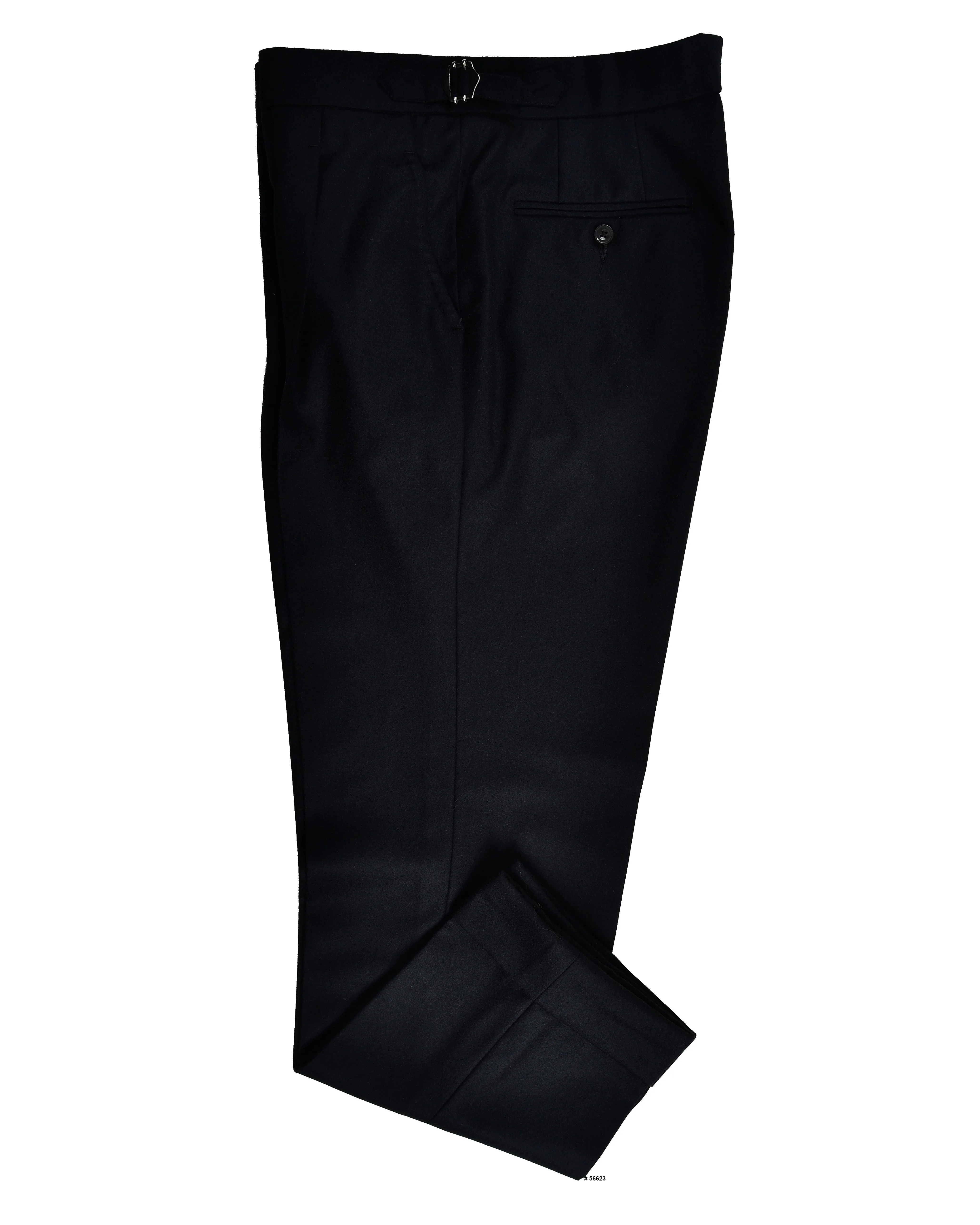VBC 100% Wool: Black Flannel Adaptable Fit