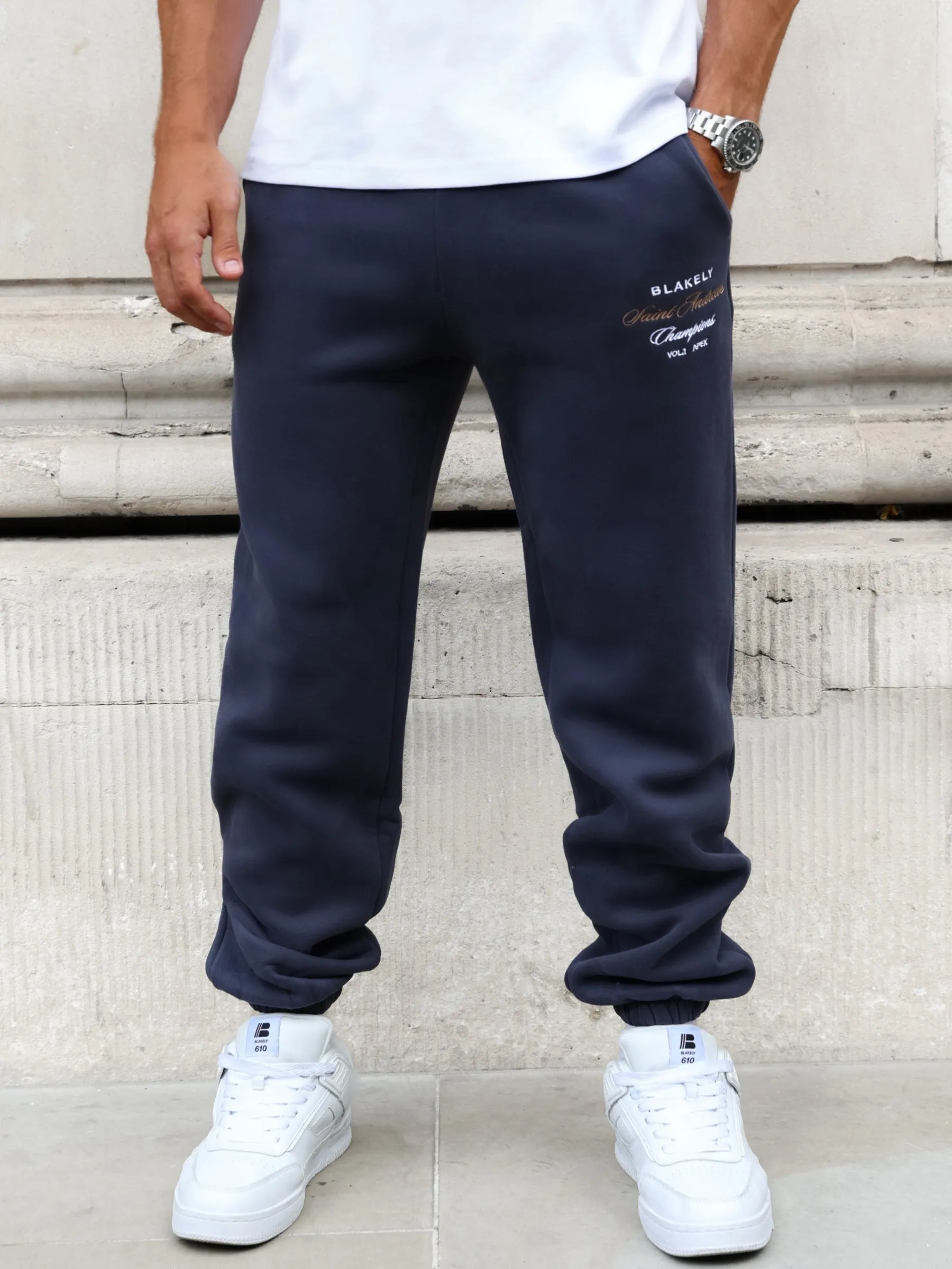 Dynamic Flex Panels Legacy Relaxed Sweatpants - True Navy