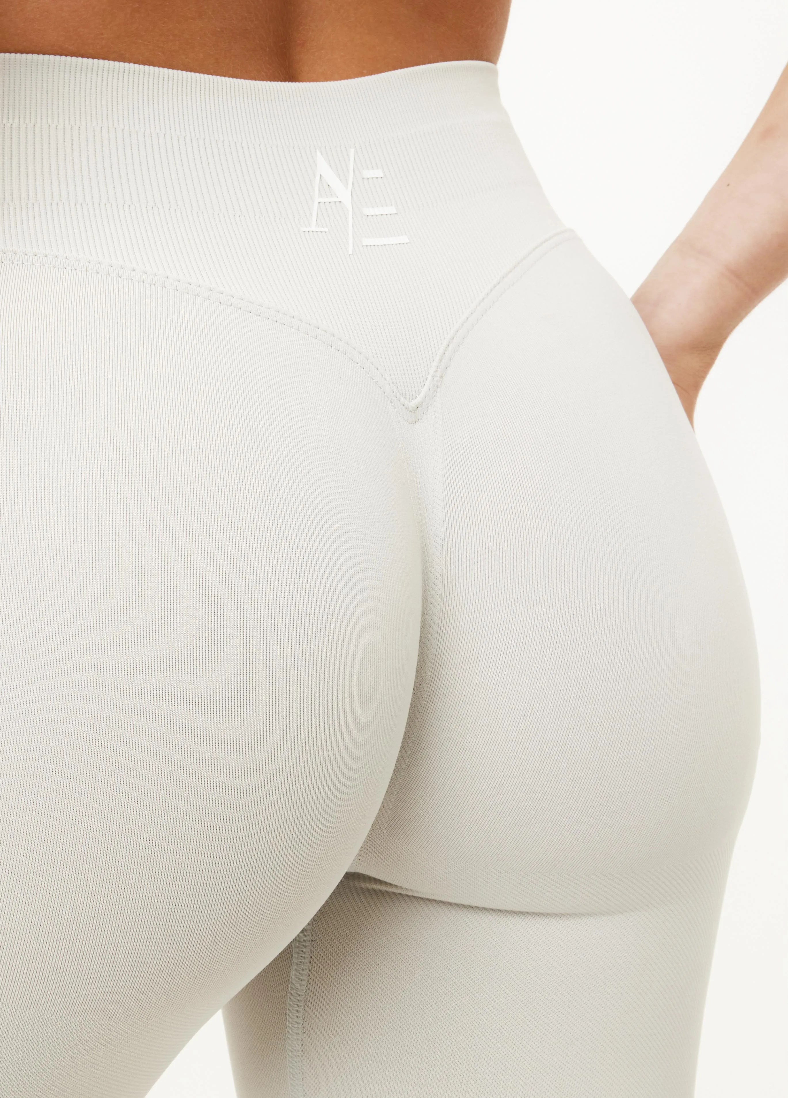 Extra Soft Fitness Lover Sportlegging Pearl Grey