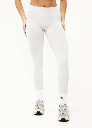 Sportlegging Pearl Grey Fitness Lover Stretch Fit Sweat Wicking Lining