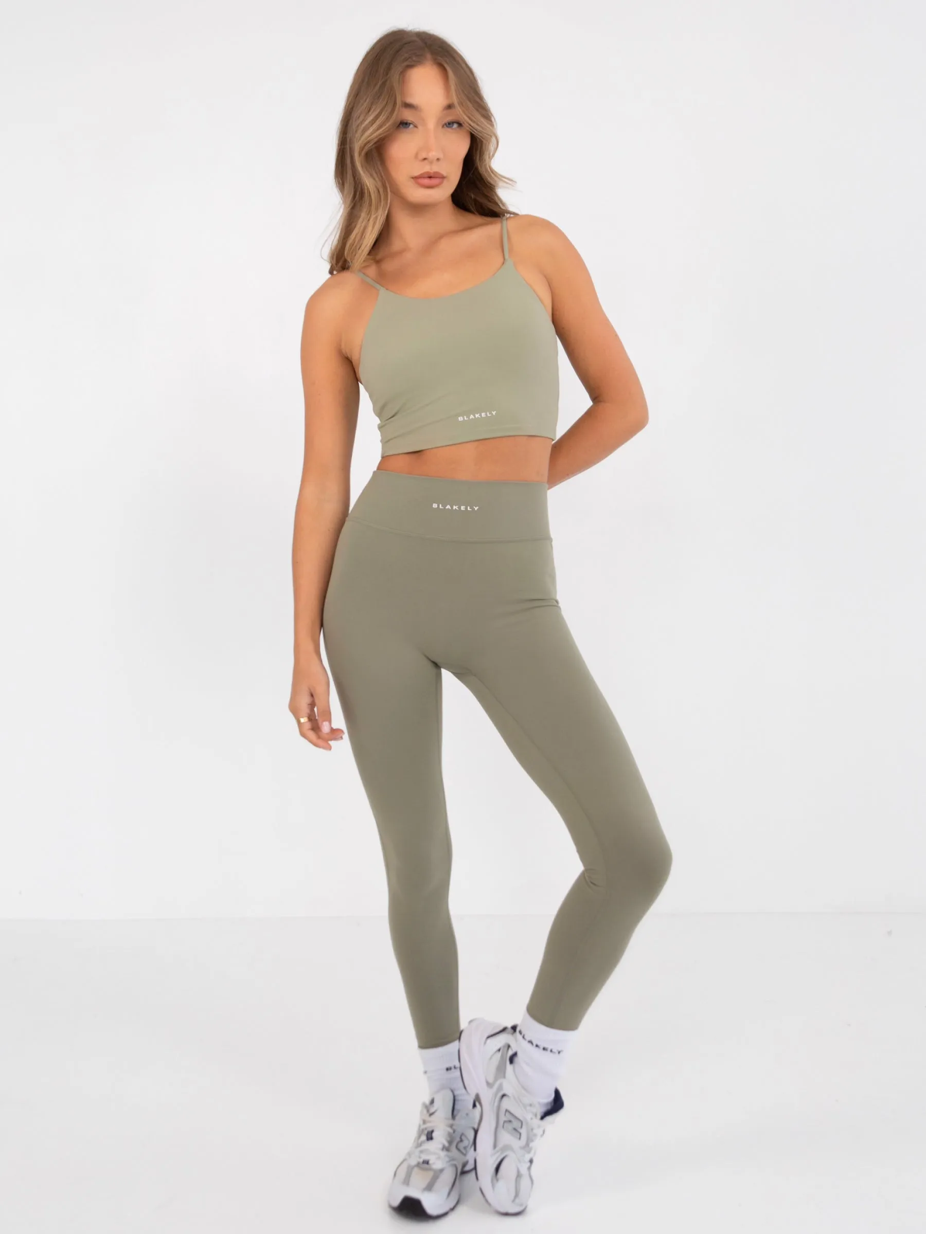 Soft Modal Easy Structure Ultimate Sculpt Bra - Olive