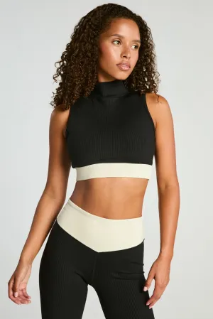 Elastic cuffs Ribbed Contrast Bodhi Bra