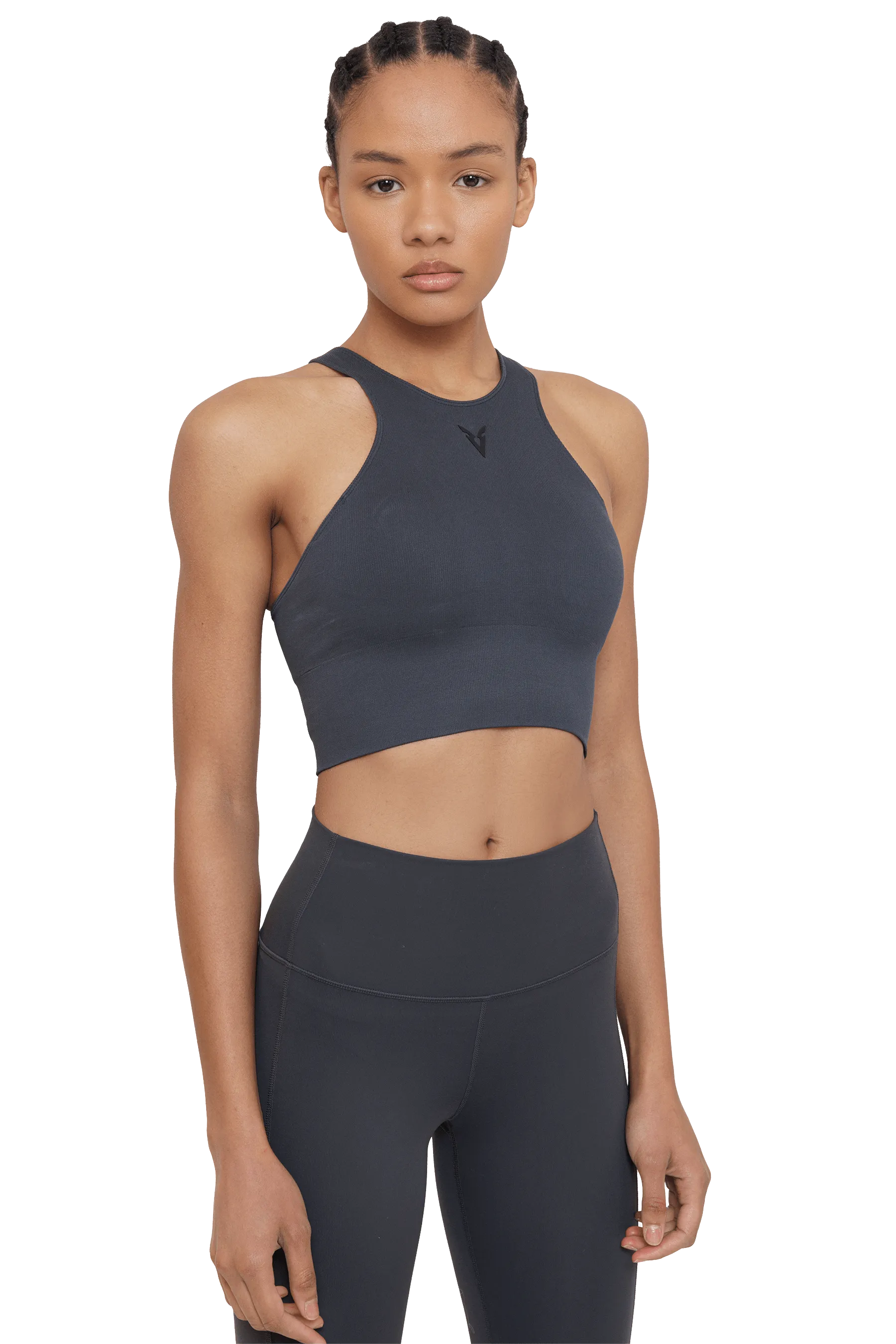 SPORTS BRA ULTRA LONG SEAMLESS  - GRAY Lightweight Underwear