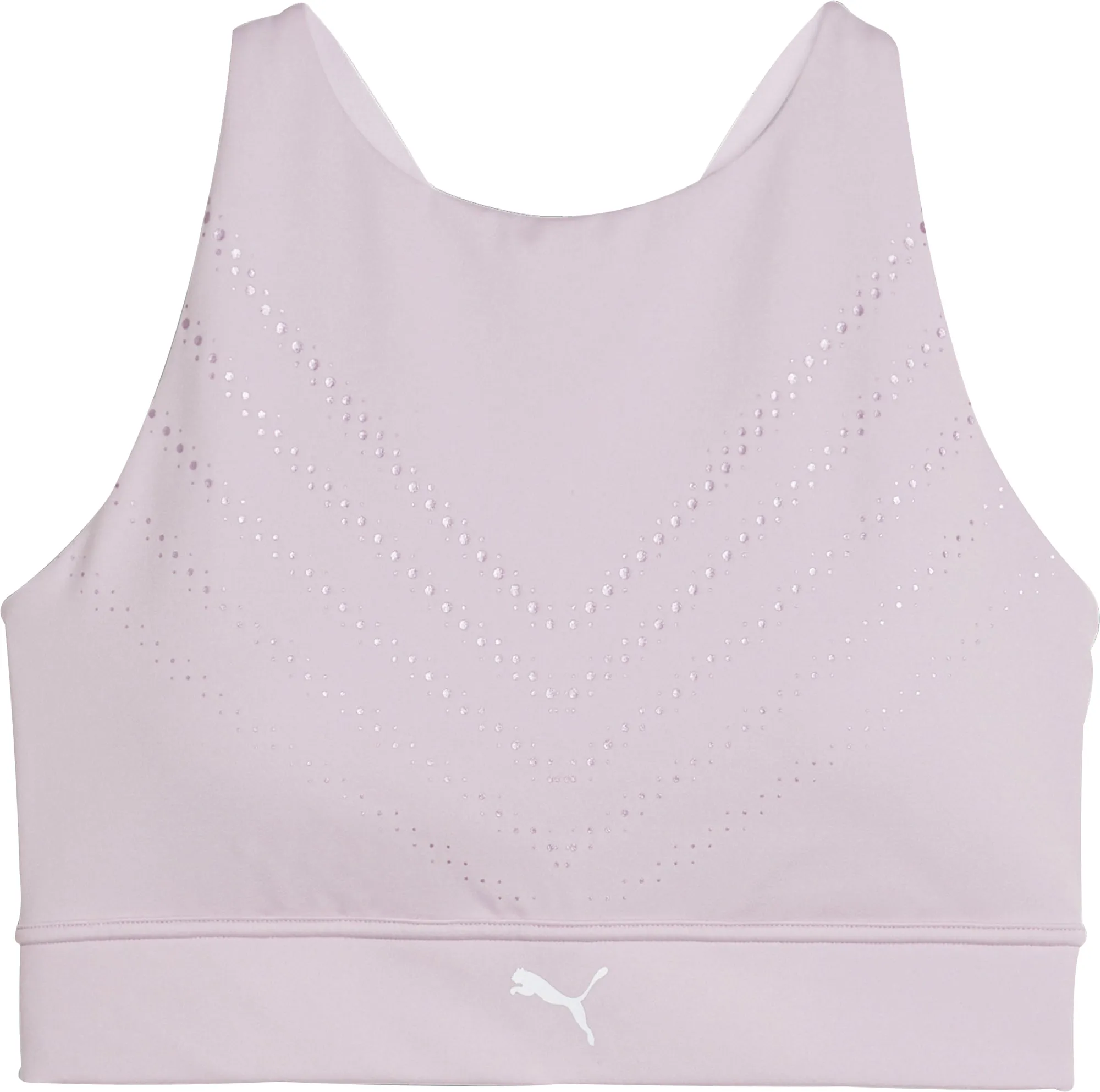 Smooth seams Lightweight Structure Puma PWR Ultraform Womens Running Sports Bra - Purple